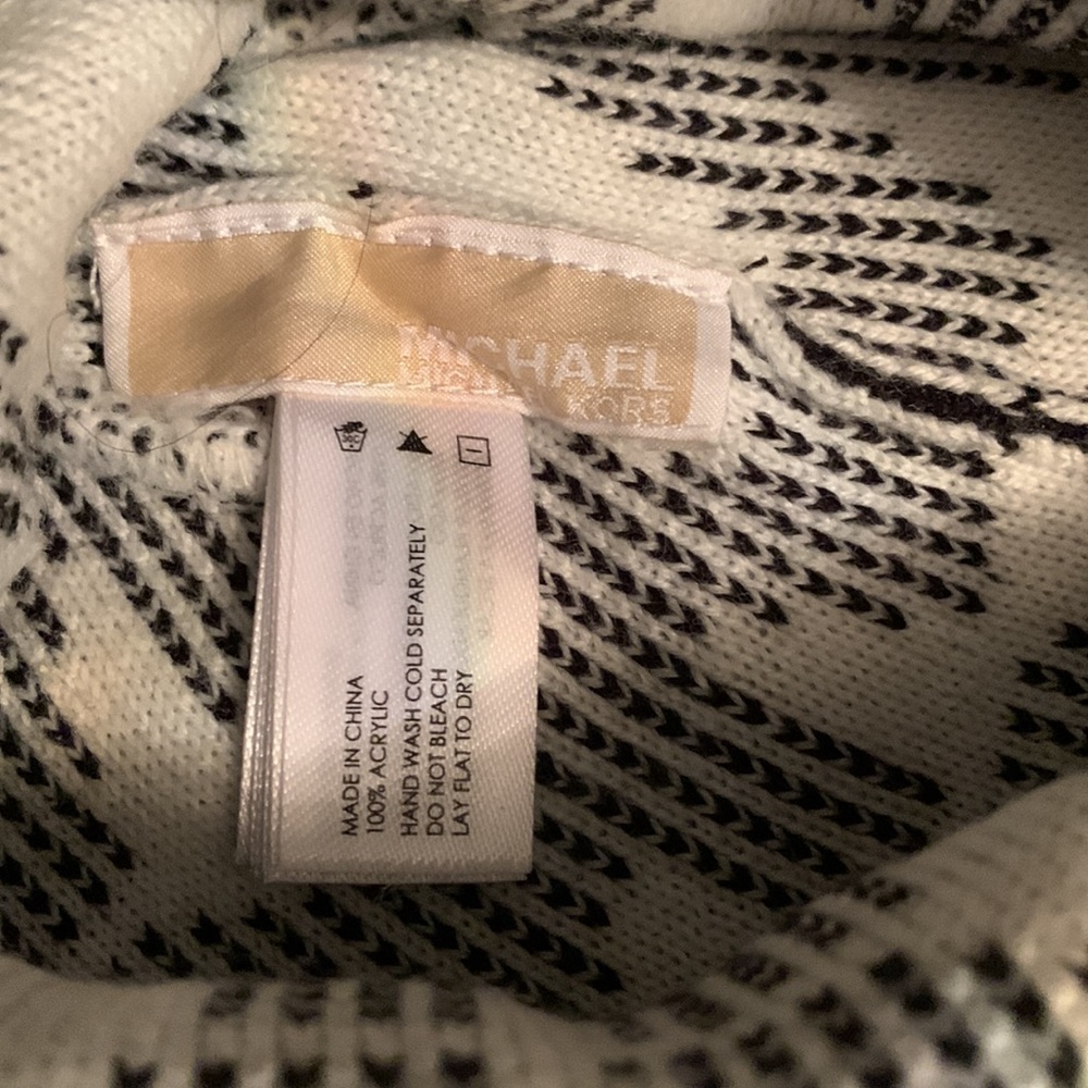 Michael Kors MK hat black/White - Picture 5 of 8